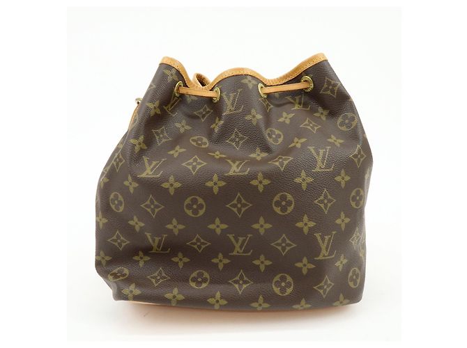 Borsa a tracolla Louis Vuitton Monogram Petit Noe Brown M42226 - vista 2