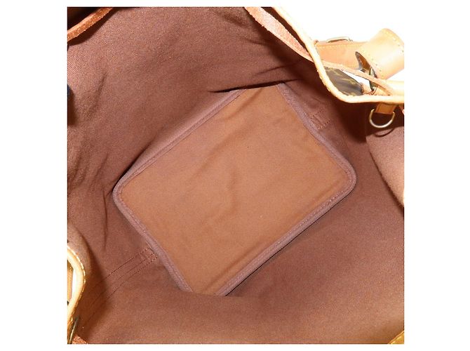 Borsa a tracolla Louis Vuitton Monogram Petit Noe Brown M42226 - vista 21