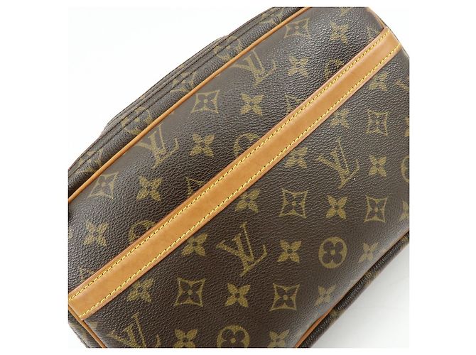 Borsa a tracolla Louis Vuitton Monogram Reporter PM Marrone M45254 - vista 18