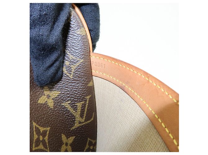 Borsa a tracolla Louis Vuitton Monogram Reporter PM Marrone M45254 - vista 24