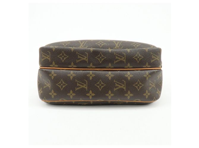 Borsa a tracolla Louis Vuitton Monogram Reporter PM Marrone M45254 - vista 5