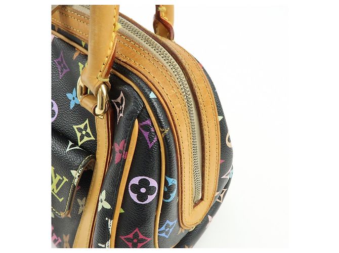 Borsa a mano Louis Vuitton Monogram Multicolor Priscilla Noir M40097 - vista 13