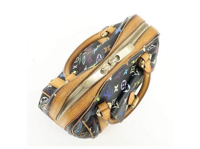Borsa a mano Louis Vuitton Monogram Multicolor Priscilla Noir M40097 - vista 15