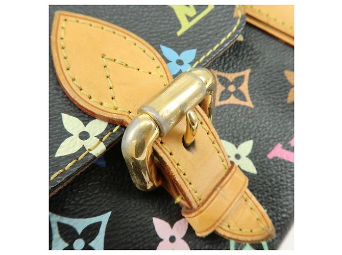 Borsa a mano Louis Vuitton Monogram Multicolor Priscilla Noir M40097 - vista 17