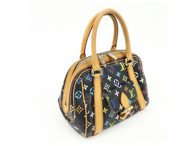 Borsa a mano Louis Vuitton Monogram Multicolor Priscilla Noir M40097 - vista 4