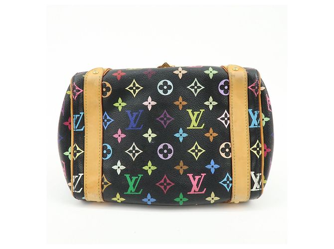 Borsa a mano Louis Vuitton Monogram Multicolor Priscilla Noir M40097 - vista 5