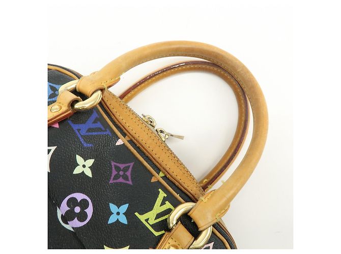 Borsa a mano Louis Vuitton Monogram Multicolor Priscilla Noir M40097 - vista 6