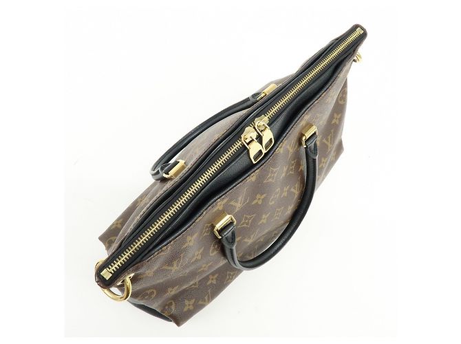 Borsa Louis Vuitton Monogram Pallas 2Way Bag Hand Bag Monogram Noir M41064 - vista 17