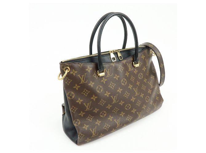 Borsa Louis Vuitton Monogram Pallas 2Way Bag Hand Bag Monogram Noir M41064 - vista 4