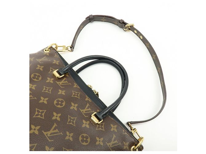 Borsa Louis Vuitton Monogram Pallas 2Way Bag Hand Bag Monogram Noir M41064 - vista 6