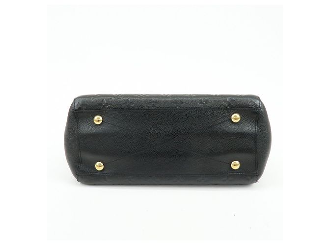 Louis Vuitton Monogram Empreinte Montaigne MM 2Way Hand Bag Noir M41048 - vista 5