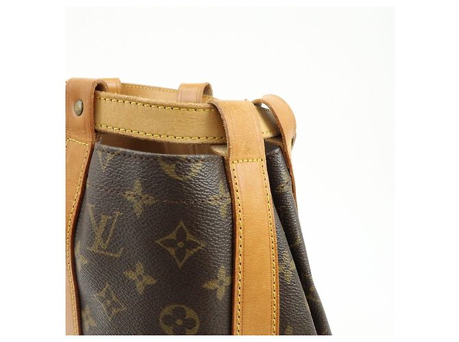 Louis Vuitton Monogram Randonnee PM Laundry Shoulder Bag Brown M42243 - vista 14
