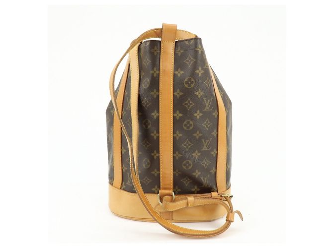 Louis Vuitton Monogram Randonnee PM Laundry Shoulder Bag Brown M42243 - vista 2