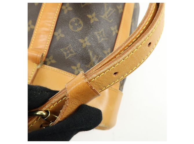 Louis Vuitton Monogram Randonnee PM Laundry Shoulder Bag Brown M42243 - vista 7