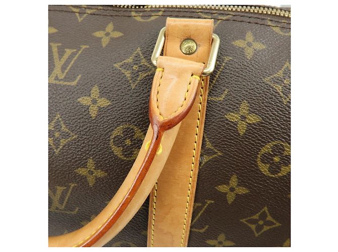 Louis Vuitton Monogram Keep All Bandouliere 55 Boston Bag Brown M41414 - vista 10