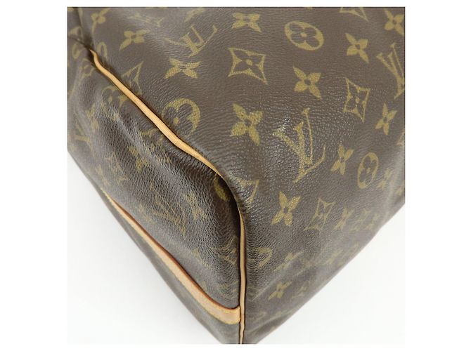 Louis Vuitton Monogram Keep All Bandouliere 55 Boston Bag Brown M41414 - vista 11