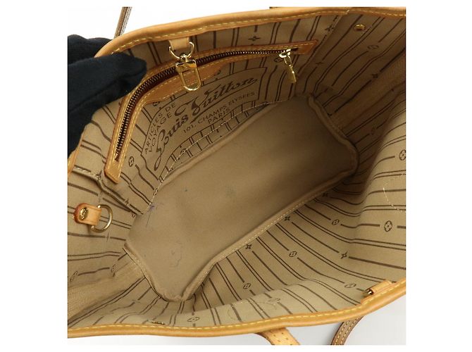 Borsa a Mano Louis Vuitton Monogram Neverfull PM Marrone M40155 - vista 19