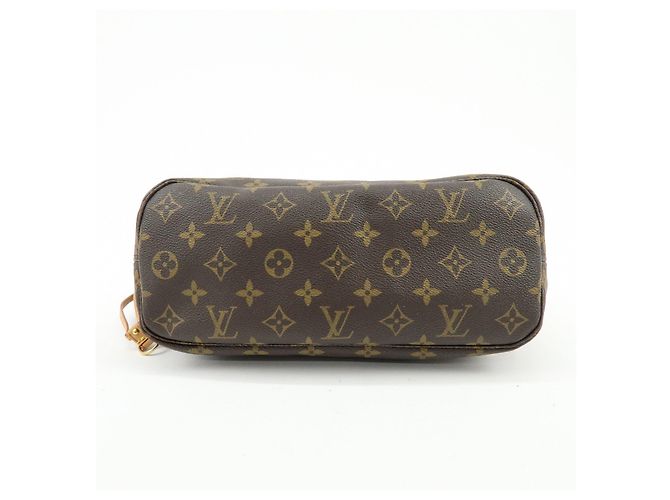 Borsa a Mano Louis Vuitton Monogram Neverfull PM Marrone M40155 - vista 5