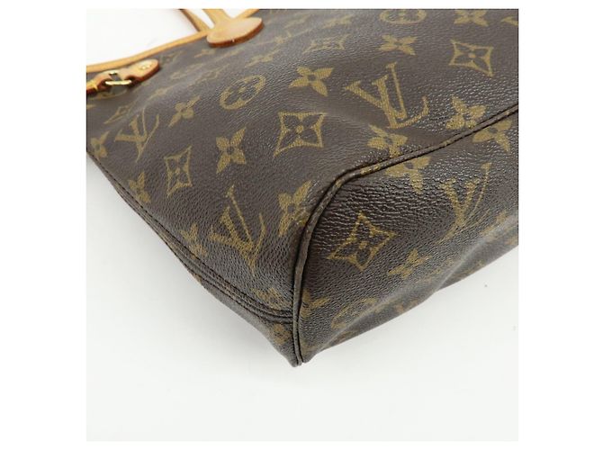 Borsa a Mano Louis Vuitton Monogram Neverfull PM Marrone M40155 - vista 9