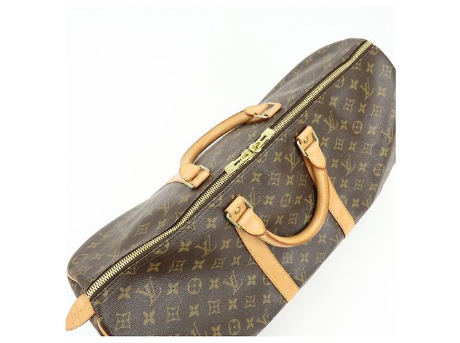 Louis Vuitton Monogram Keep All 50 Boston Bag Brown M41426 - vista 20