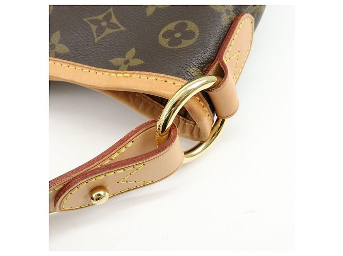 Borsa a tracolla Louis Vuitton Monogram Delightful MM Brown M40353 - vista 10