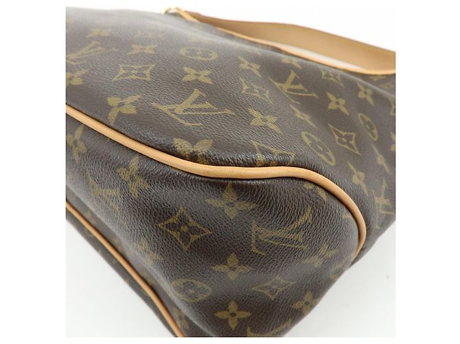 Borsa a tracolla Louis Vuitton Monogram Delightful MM Brown M40353 - vista 13