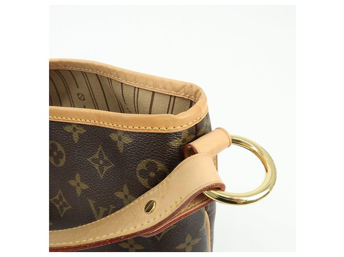 Borsa a tracolla Louis Vuitton Monogram Delightful MM Brown M40353 - vista 17