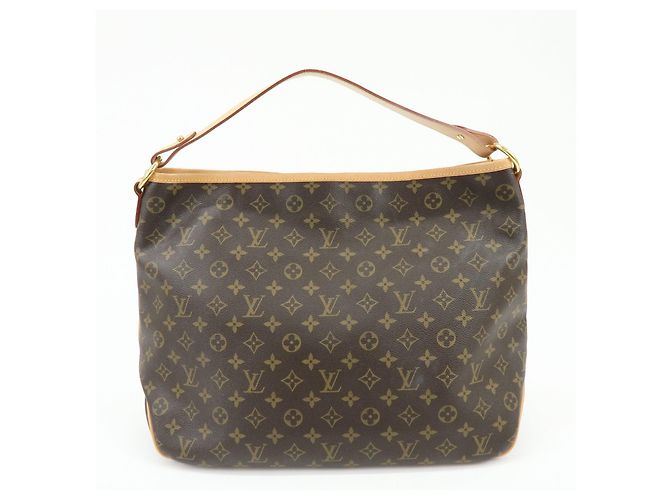 Borsa a tracolla Louis Vuitton Monogram Delightful MM Brown M40353 - vista 2