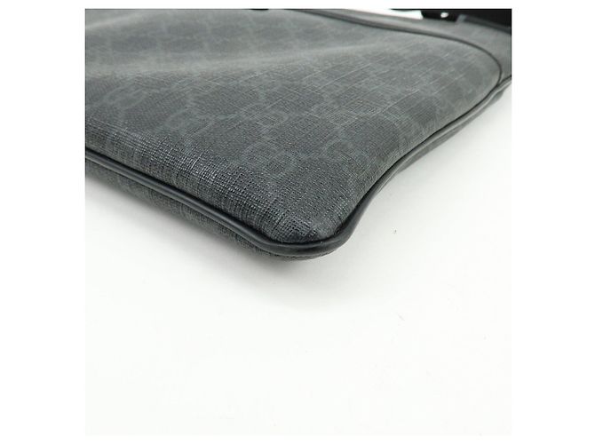 Borsa a tracolla e borsa a spalla GUCCI GG Supreme in pelle Nero 162904 - vista 11
