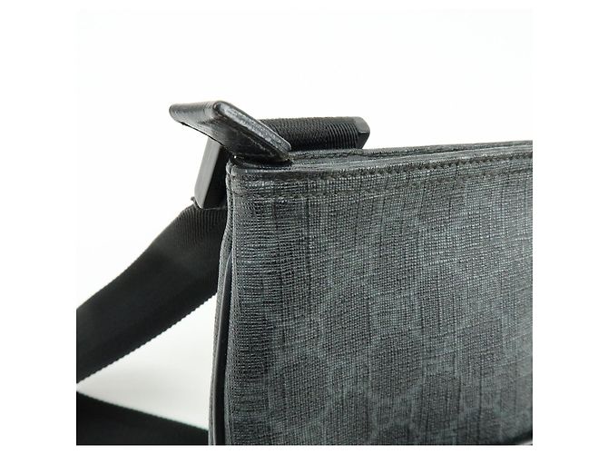 Borsa a tracolla e borsa a spalla GUCCI GG Supreme in pelle Nero 162904 - vista 13
