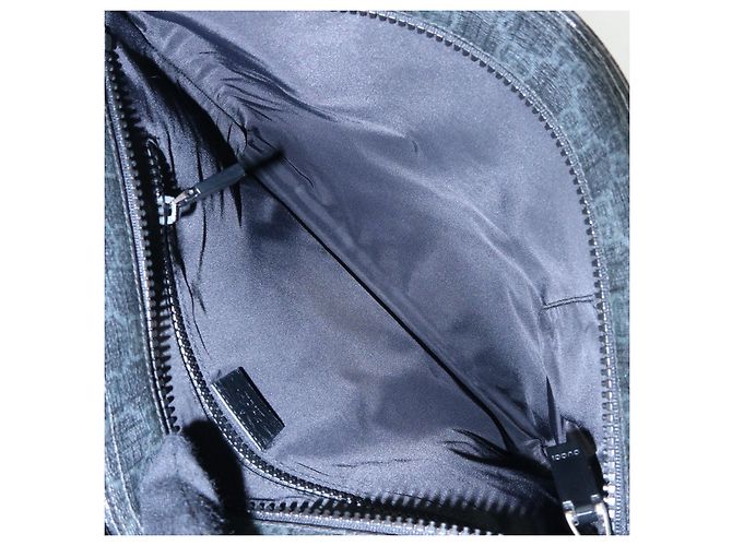 Borsa a tracolla e borsa a spalla GUCCI GG Supreme in pelle Nero 162904 - vista 20