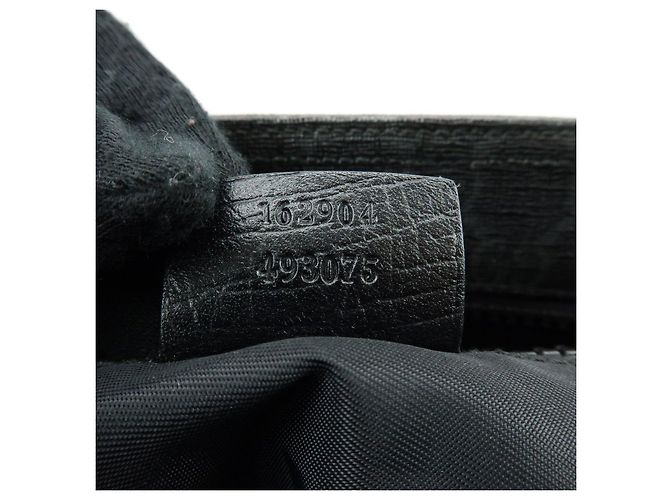 Borsa a tracolla e borsa a spalla GUCCI GG Supreme in pelle Nero 162904 - vista 24