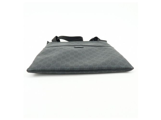 Borsa a tracolla e borsa a spalla GUCCI GG Supreme in pelle Nero 162904 - vista 5