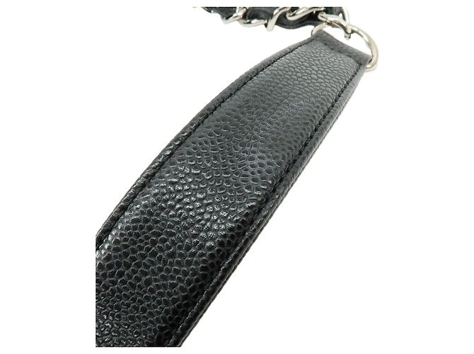 CHANEL GST COCO Mark Matelasse Caviarskin Chain Shoulder Bag A50995 - vista 5
