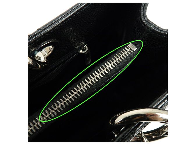 CHANEL GST COCO Mark Matelasse Caviarskin Chain Shoulder Bag A50995 - vista 8