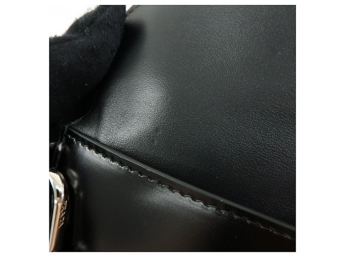 Cartera Larga Clutch con Cadena de Piel Spazzolato PRADA Negra 1MF175 - vista 18