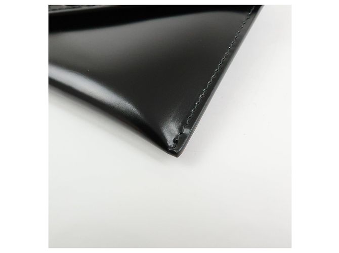 Cartera Larga Clutch con Cadena de Piel Spazzolato PRADA Negra 1MF175 - vista 7