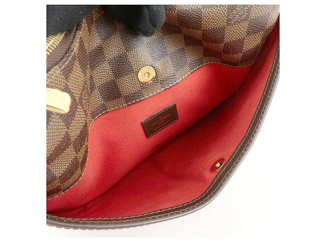 Borsa a tracolla Louis Vuitton Damier Bloomsbury PM Damier Ebene N42251 - vista 14