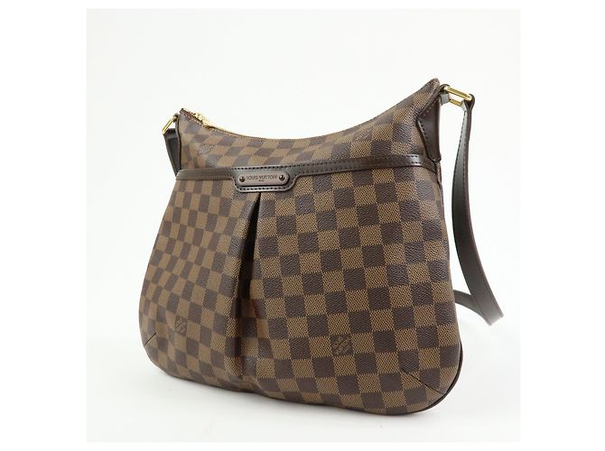 Borsa a tracolla Louis Vuitton Damier Bloomsbury PM Damier Ebene N42251 - vista 3