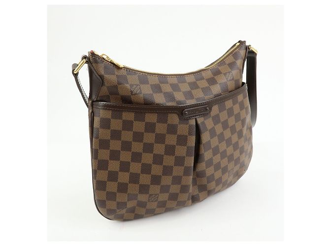 Borsa a tracolla Louis Vuitton Damier Bloomsbury PM Damier Ebene N42251 - vista 4
