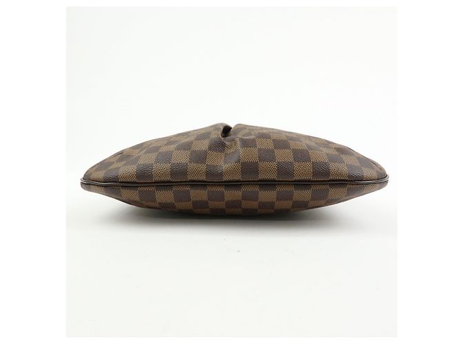 Borsa a tracolla Louis Vuitton Damier Bloomsbury PM Damier Ebene N42251 - vista 5