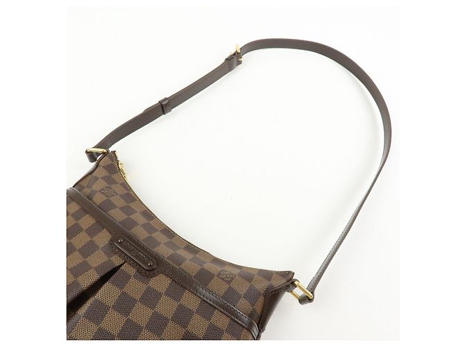 Borsa a tracolla Louis Vuitton Damier Bloomsbury PM Damier Ebene N42251 - vista 6
