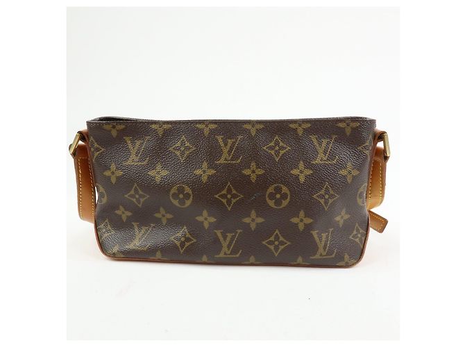 Louis Vuitton Monogram Trotteur Shoulder Bag Crossbody Bag Brown M51240 - view 2