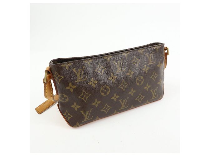 Louis Vuitton Monogram Trotteur Shoulder Bag Crossbody Bag Brown M51240 - view 4