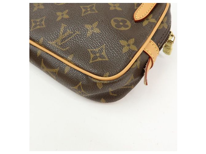 Borsa Louis Vuitton Monogram Pochette Marly Bandouliere Brown M51828 - vista 11