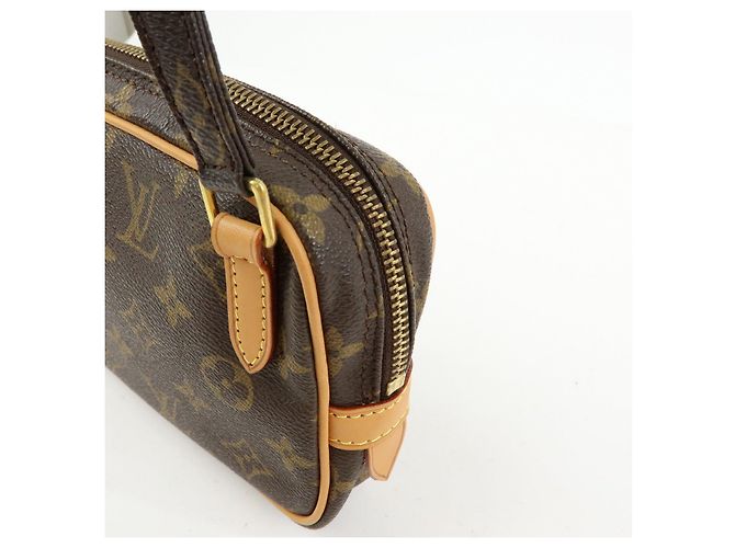 Borsa Louis Vuitton Monogram Pochette Marly Bandouliere Brown M51828 - vista 12