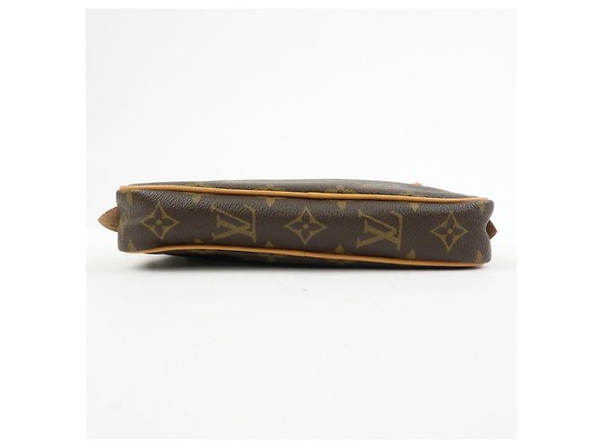 Borsa Louis Vuitton Monogram Pochette Marly Bandouliere Brown M51828 - vista 5