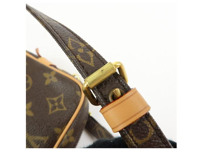 Borsa Louis Vuitton Monogram Pochette Marly Bandouliere Brown M51828 - vista 7