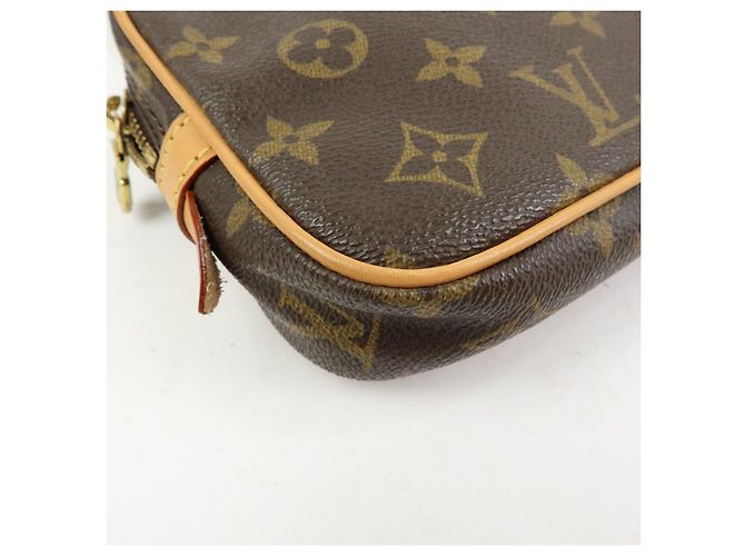 Borsa Louis Vuitton Monogram Pochette Marly Bandouliere Brown M51828 - vista 8