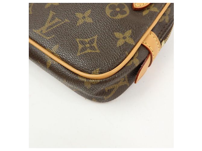 Borsa Louis Vuitton Monogram Pochette Marly Bandouliere Brown M51828 - vista 9